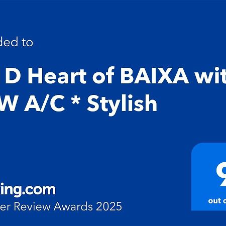 Sj1D Heart Of Baixa With New A/C * Stylish Daire Lisboa Dış mekan fotoğraf